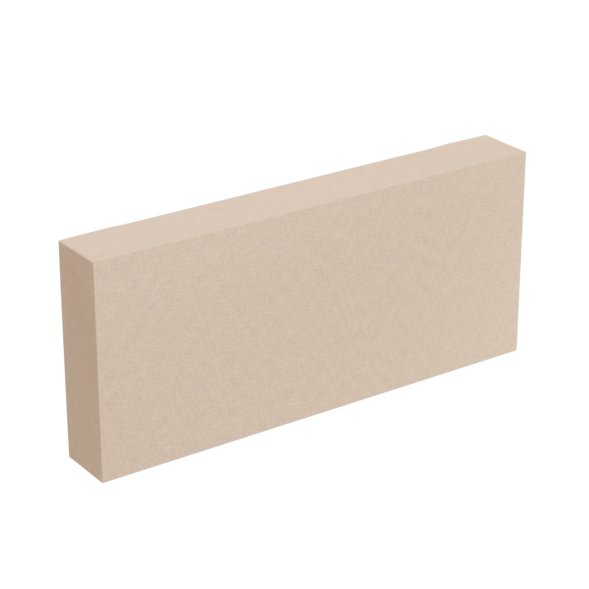 Horizontāls vai vertikāls skaņu absorbējošs panelis sienām. Biezums: 18 cm