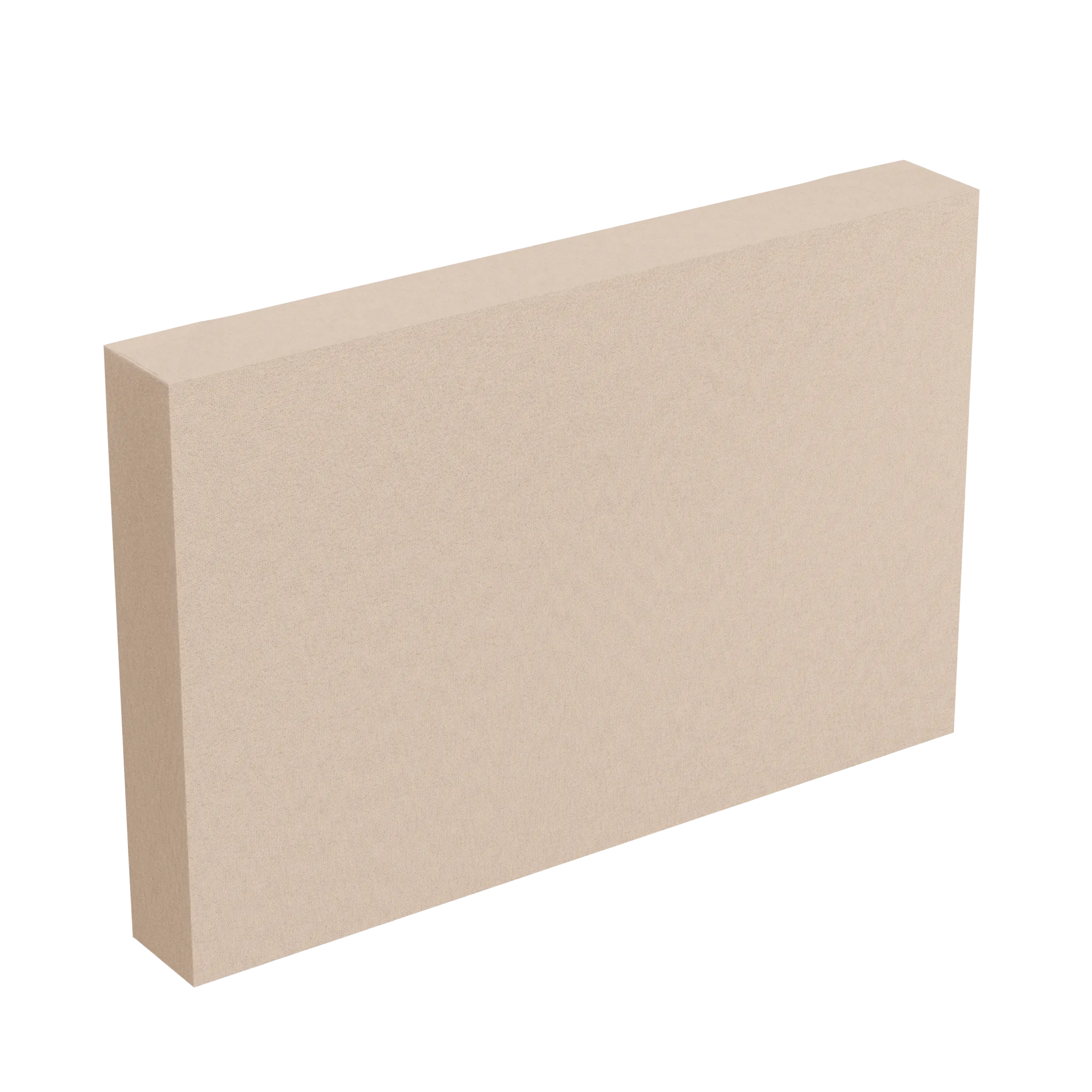 Horizontāls vai vertikāls skaņu absorbējošs panelis sienām. Biezums: 18 cm