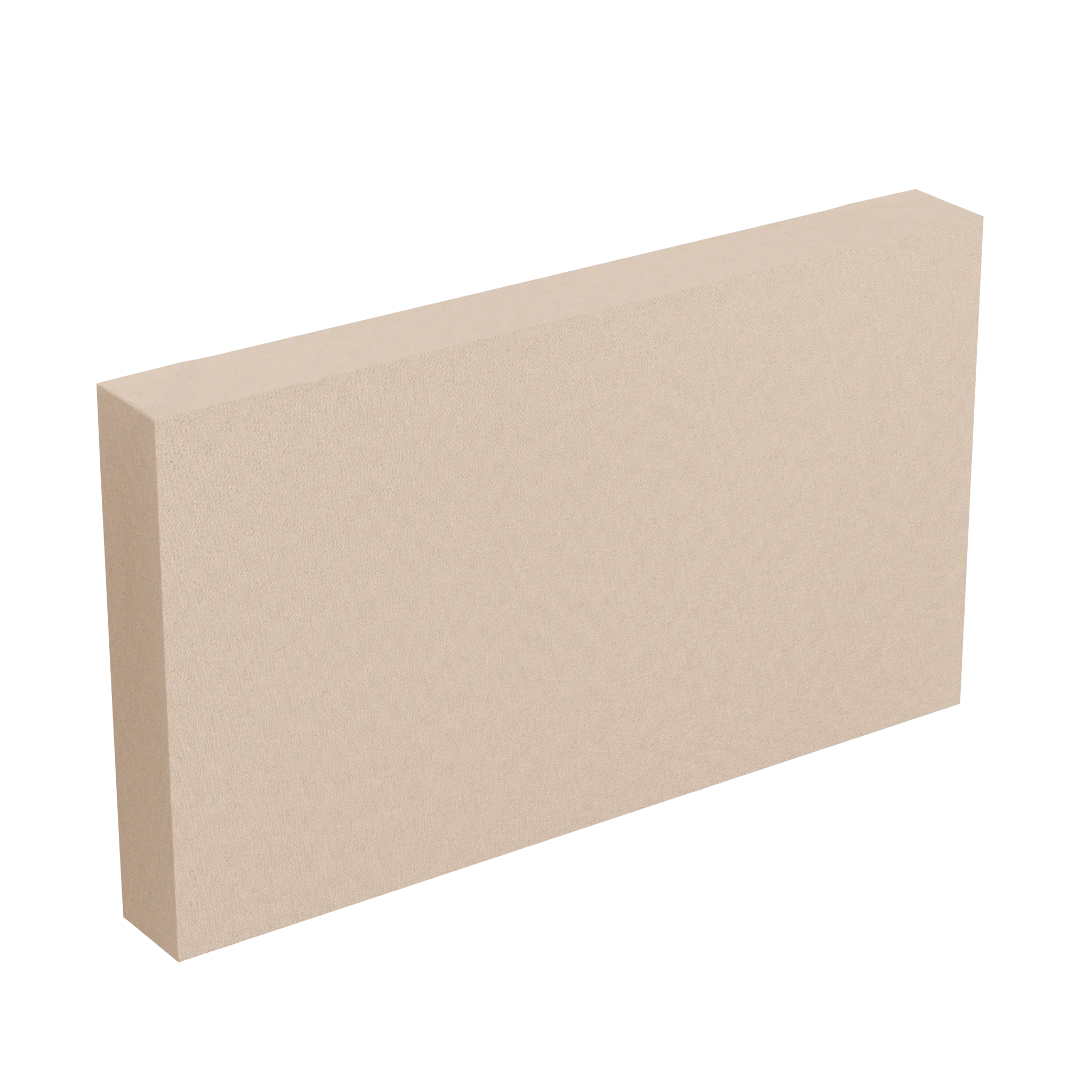 Horizontāls vai vertikāls skaņu absorbējošs panelis sienām. Biezums: 18 cm