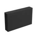 Horizontāls vai vertikāls skaņu absorbējošs panelis sienām. Biezums: 18 cm