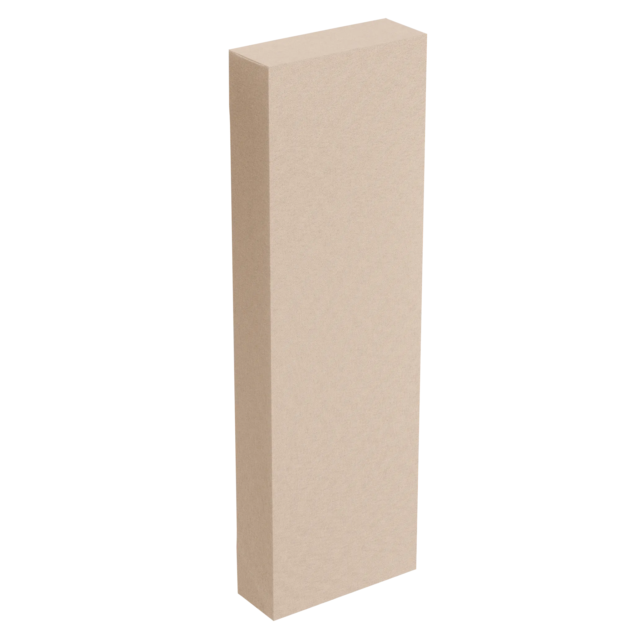 Vertikāls skaņu absorbējošs panelis sienām. Biezums: 23 cm