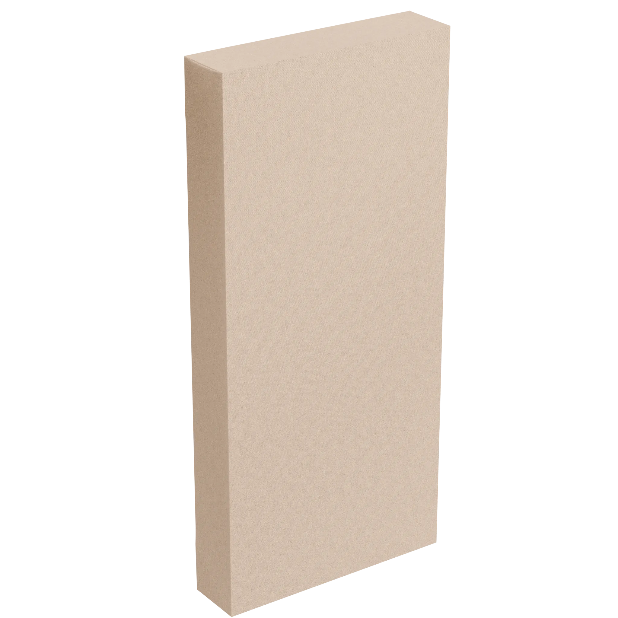 Pieguļošs skaņu absorbējošs panelis griestiem vai durvīm. Biezums: 23 cm