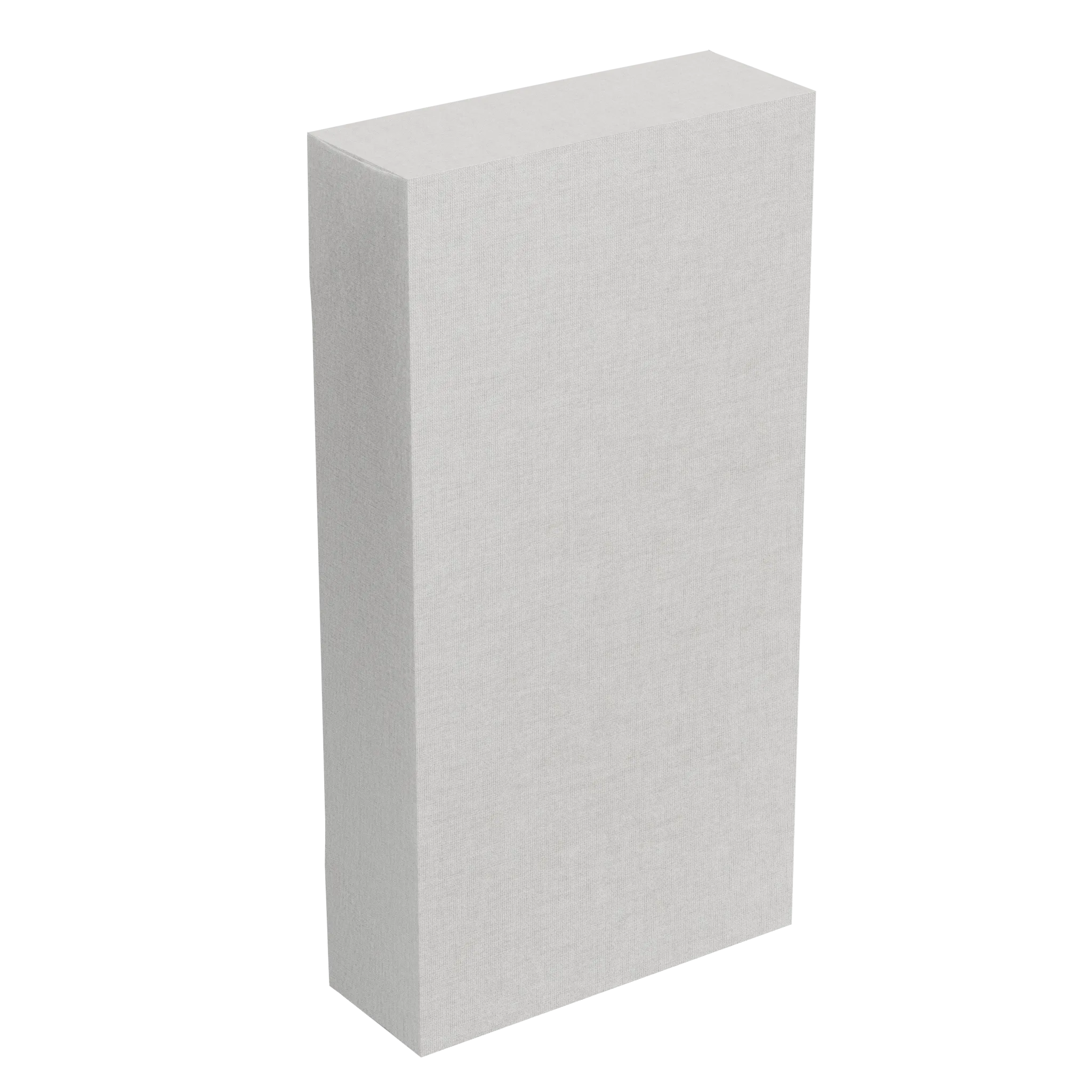 Pieguļošs skaņu absorbējošs panelis griestiem vai durvīm. Biezums: 23 cm